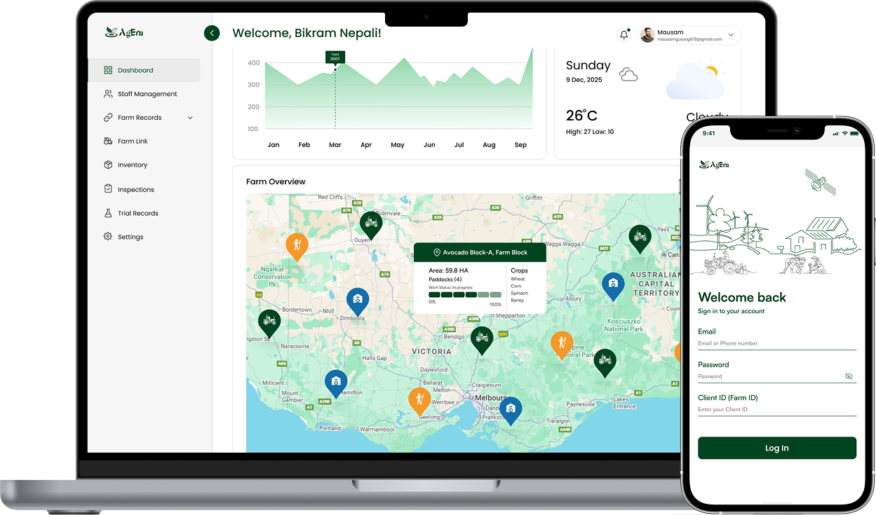 Agera – project preview